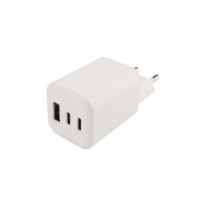 Musthavz 3 Port PD Nano Charger 2xUSB-C/USB-A 65W,