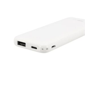 Musthavz Slim 5,000 mAh power bank, white - Image 1