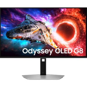 Samsung LS27HG800SUXEN | 27 " | QD-OLED | 16:9 | 240 Hz | 0.03 ms | 3840 x 2160 pixels | 250 cd/m² | HDMI ports quantity 2 | Silver