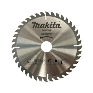 Pjovimo diskas medienai MAKITA 190x30x1,6mm 40T 19°