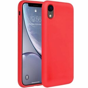 CASE SILICONE XIAOMI MI NIOTE 10 RED - Image 1