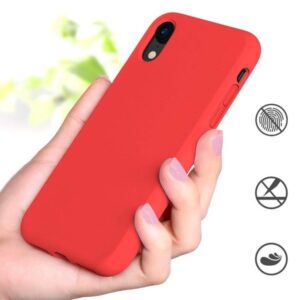 CASE SILICONE XIAOMI MI NIOTE 10 RED - Image 2