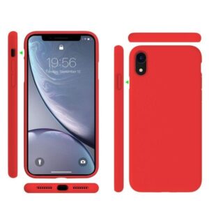 CASE SILICONE XIAOMI MI NIOTE 10 RED - Image 3