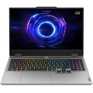 Nešiojamas kompiuteris Lenovo LOQ 15IRX10 i7 / 16GB / 1TB SSD / 15,6" IPS FHD / NVIDIA GeForce RTX 5060 / AI / Windows 11 Pro / US išdėstymas / Luna Grey