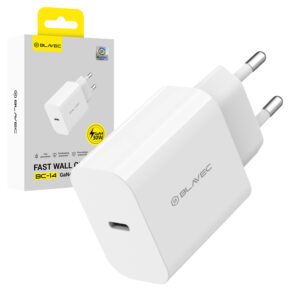 Blavec Wall charger BC-14 GaN4 - Type C - PD QC 30W 3A (TCBC14G4-CW303A) white