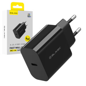 Blavec Wall charger BC-14 GaN4 - Type C - PD QC 30W 3A (TCBC14G4-CB303A) black