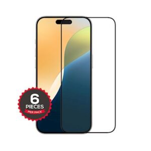 ScreenArmor Full Cover iPhone 16/15 - 6 pack - Image 1