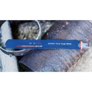Tiesinio pjūklo geležtė BOSCH Expert Thick Tough Metal S 555 CHC - Image 4