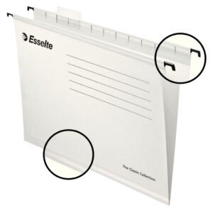 Kartotekinis vokas Esselte, A4, baltos spalvos, 1 vnt. - Image 2
