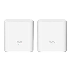 Tenda EX3 (2-pack) Dviguba juosta (2,4 GHz / 5 GHz) Wi-Fi 6 (802.11ax) Balta 1 Vidinis - Image 2