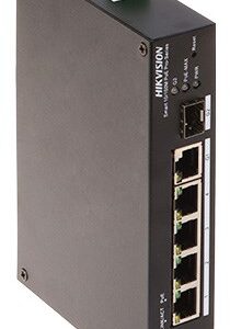 Hikvision DS-3T1306P-SI/HS tinklo komutatorius Valdomas L2 Fast Ethernet (10/100) Maitinimas per Eternetą (PoE) Juoda - Image 2