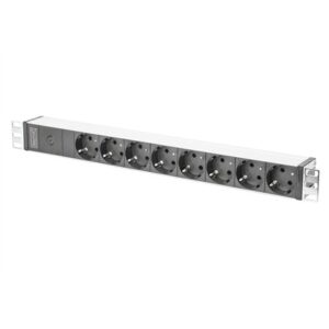 Digitus DN-95410 elektros tinklo ilgintuvas 2 m 8 AC išvestis(ys / čių) Juoda - Image 3
