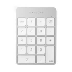 Satechi ALUMINUM RECHARGEABLE BT KEYPAD SILV. GR Skaitinis „Bluetooth“ Sidabras - Image 2