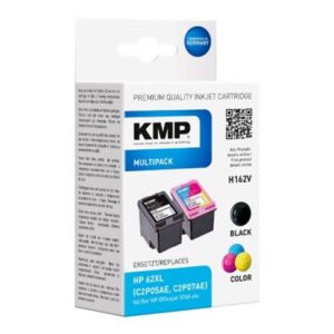 KMP 1741,4005 rašalo kasetė 2 vnt Derantis Juoda, Žydras, Rausvai raudona, Geltona - Image 2