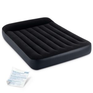 Dvivietis pripučiamas čiužinys 191x137x25 cm su galvūgaliu INTEX 64142