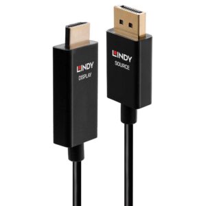 Lindy 40925 vaizdo kabelio adapteris 1 m DisplayPort HDMI Juoda - Image 3