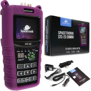 Spacetronik STC-23 VF6800 Combo DVB-S2+T2/C Satellite Meter - Image 2