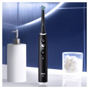 Oral-B 80375669 elektrinis dantų šepetėlis Suaugusiems Besisukantis vibruojantis dantų šepetėlis Juoda, Rožinė - Image 2