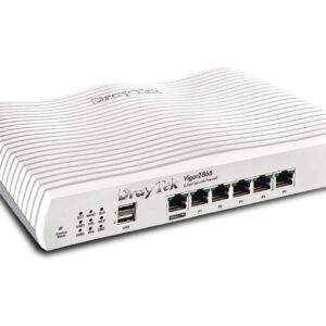 DrayTek Vigor 2866: Gfast Modem-Firewall laidinis maršrutizatorius Gigabitinis eternetas Pilka - Image 3