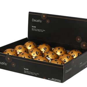 Eglutės žaisliukas Decoris Leopard, rudas, stiklas - Image 2