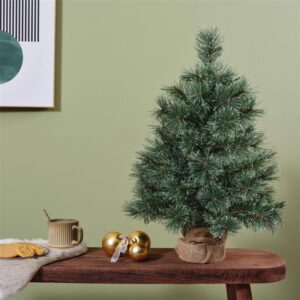 Kalėdinė dekoracija Decoris Cashmere Tree, žalia, 60 cm - Image 2