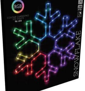 Dekoracija Snaigė su LED, AVX000160, D50 cm įvairių spalvų - Image 2