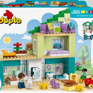 Konstruktorius LEGO® DUPLO® „3in1“ šeimos namas 10470 166vnt