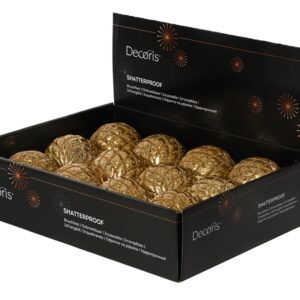 Eglutės žaisliukas Decoris, aukso/geltonas, polistirenas - Image 2