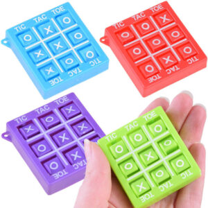 Kryžiukai-nuliukai žaidimas vaikams, kišeninė žaidimo Tic-Tac-Toe versija GR0213