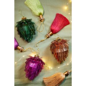 Eglutės žaisliukas Decoris Tinsel, 12 cm - Image 2