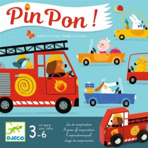 Stalo žaidimas Djeco PinPon DJ08571