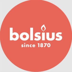 Žvakė, aromatinė Bolsius, 100 h, raudona sp. - Image 2