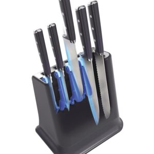 Virtuvinių peilių komplektas, su stovu Tefal EverSharp 5 vnt - Image 3