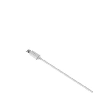 Devia laidas Smart EC081 USB - MicroUSB 1,0 m 2,1A baltas - Image 3