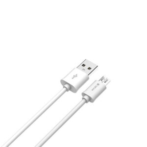 Devia laidas Smart EC081 USB - MicroUSB 1,0 m 2,1A baltas - Image 4