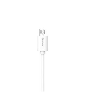 Devia laidas Smart EC081 USB - MicroUSB 1,0 m 2,1A baltas - Image 6