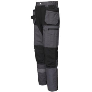 Darbo kelnės Bo Safety Cirius, juoda/pilka, 50 dydis - Image 3