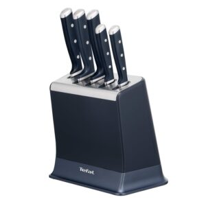 Virtuvinių peilių komplektas, su stovu Tefal EverSharp 5 vnt