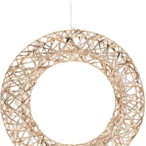 Dekoracija Vainikas su LED, AMZ200530 D30 cm, aukso