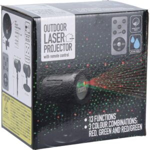 Projektorius Laser, AXY000610, raudona/žalia