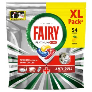 Indaplovių kapsulės Fairy PLAT+ Allin1, 54 vnt.