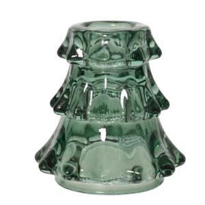 Žvakidė Decoris 373411, stiklas, 7.5 cm, žalia