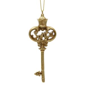 Eglutės žaisliukas Decoris Key, aukso, polirezinas