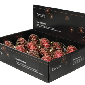 Eglutės žaisliukas Decoris 028455, raudonas, polistirenas - Image 2