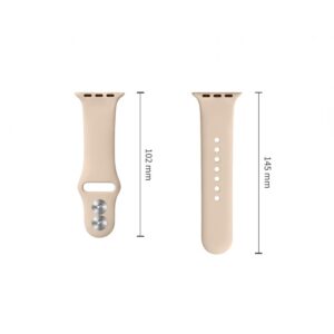 Tech-Protect SILIKONINIS DIRŽELIS WATCH 8 / 9 / 10 / 11 / 12 / SE / ULTRA (44 / 45 / 46 / 49 MM) WALNUT - Image 9