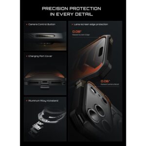 SupCase UB GRIP MAG MagSafe iPhone 17 Pro / 18 Pro JUODAS - Image 10