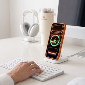 TECH-PROTECT MAGPEAK MagSafe CC iPhone 17 Pro Max / 18 Pro Max MATINIS COSMIC ORANGE - Image 10
