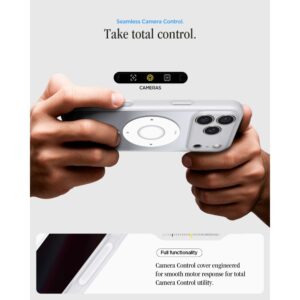 Spigen Ultra Hybrid MagSafe iPhone 17 Pro Max / 18 Pro Max KLASIKINIS SIDABRINIS - Image 9