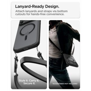 Spigen Ultra Hybrid MagSafe iPhone 17 Pro / 18 Pro FROST BLACK - Image 10