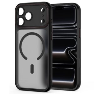 TECH-PROTECT MAGCAM MagSafe iPhone 17 Pro Max / 18 Pro Max MATINIS juodos spalvos/RAUDONAS - Image 9